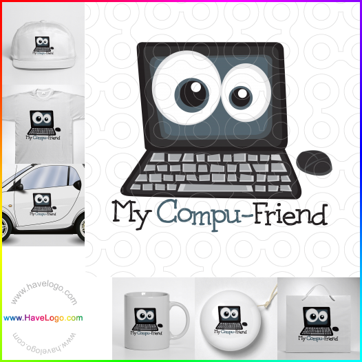 Koop een laptop logo - ID:8196