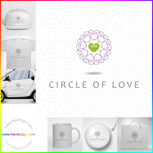 Koop een liefde logo - ID:31655