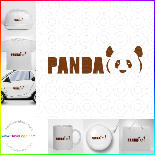 Compra un diseño de logo de panda 58909
