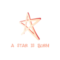 Logo étoile filante
