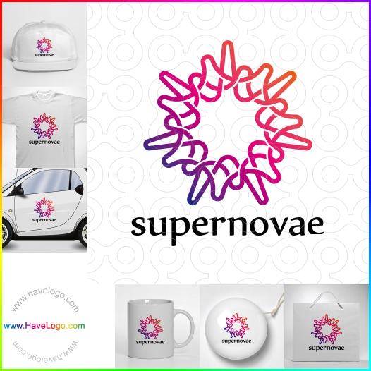 Koop een supernovae logo - ID:60178