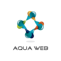  Aqua Web  logo