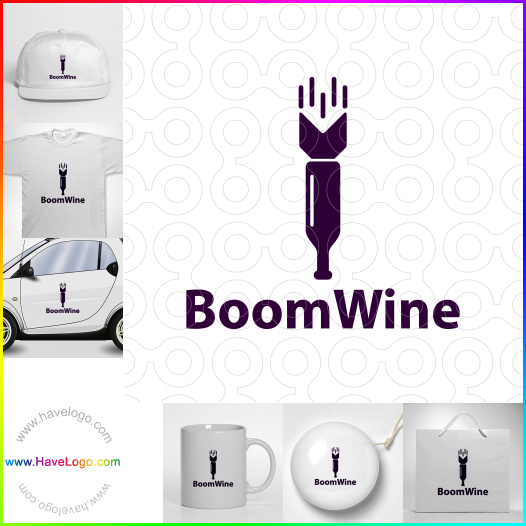 логотип Бум Вино - 65125