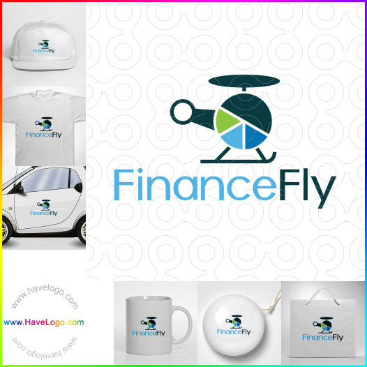 購買此Finance Flylogo設計63044