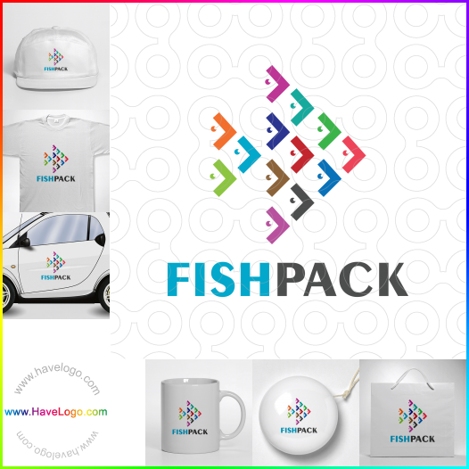 логотип Fish Pack - 66900
