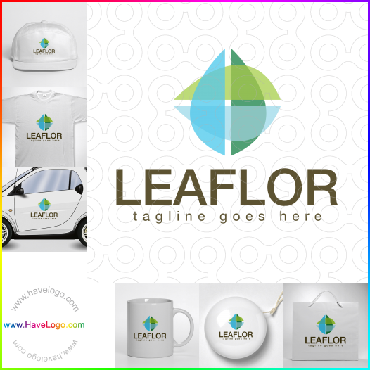 логотип Leaflor - 64306