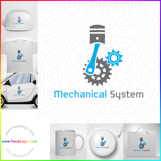 Mechanisches System logo 63409