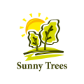 логотип Солнечные деревья