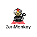  Zen Monkey  logo