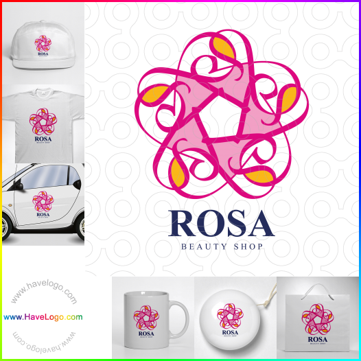 логотип розы - 22282