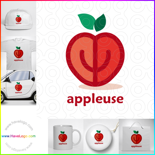 логотип яблоко - 22374