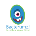логотип бактерии