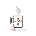 логотип чай время