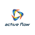 логотип Активный поток