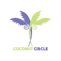 логотип Круг кокоса