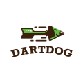 логотип Dart Dog