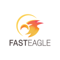  Fast Eagle Logo  logo