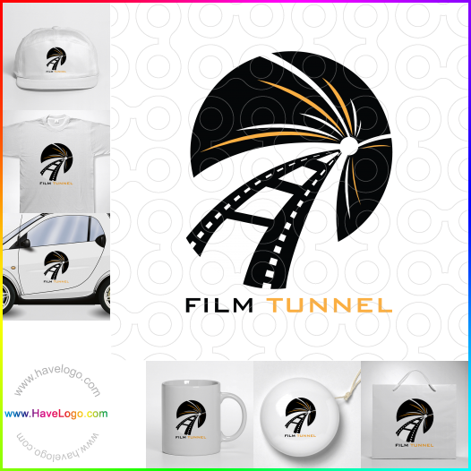 購買此薄膜隧道logo設計66516