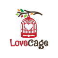  Love Cage  logo