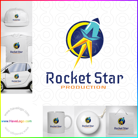 Rocket Star logo 60837