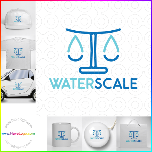логотип Масштаб воды - 67005