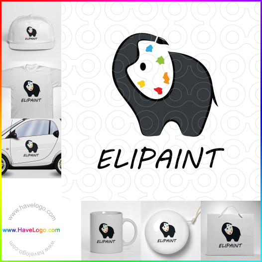 логотип elipaint - 62102