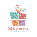 логотип магазин подарков