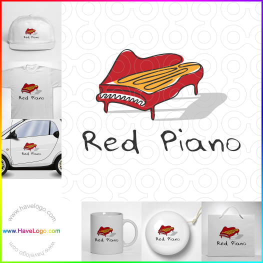 логотип пианино - 23750