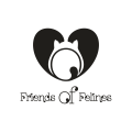 логотип помощники животных