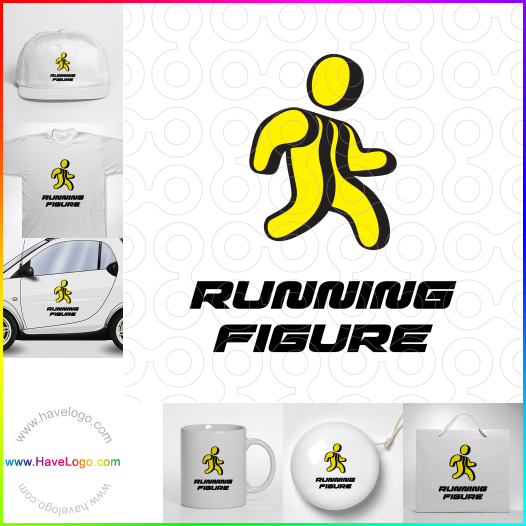 buy  running figure  logo 62840