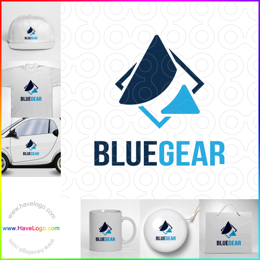 логотип Blue Gear - 66999