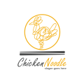 логотип Куриная лапша