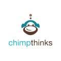  Chimp Thinks  Logo