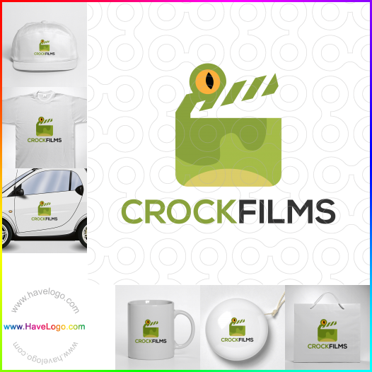 このCrock Filmsのロゴデザインを購入する - 60513