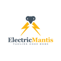 логотип Электрический Mantis