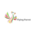 飛翔的鸚鵡Logo