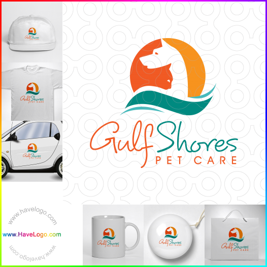логотип Беременность для собак в заливе - 62594