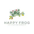 логотип Счастливая лягушка