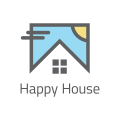 快樂的房子Logo