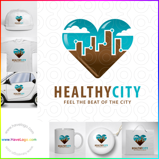 購買此健康城市logo設計63974