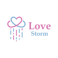愛的風暴Logo