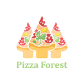 логотип Лес пиццы