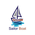  Sailor Boat  logo