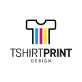 логотип Дизайн печати футболки