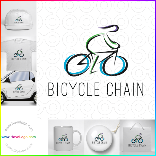 購買此自行車logo設計55891