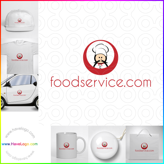 購買此食品服務logo設計40172