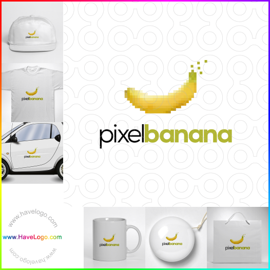購買此香蕉logo設計25811