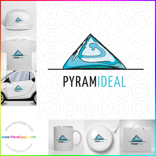 логотип пирамида - 42334