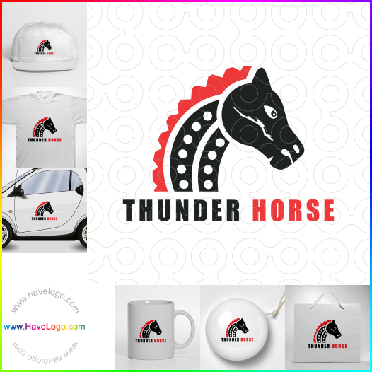 логотип конный спорт - 52161