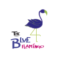 логотип фламинго